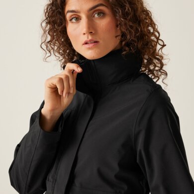 Bunda KINGSLEY STRETCH 3v1 - dámska - čierna