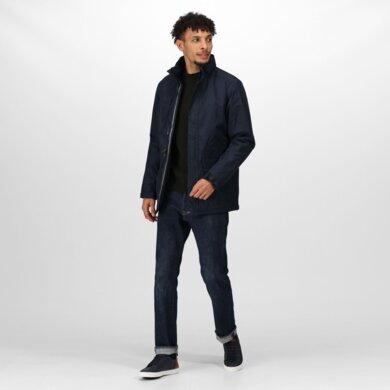 Zateplená bunda DARBY III - pánska - farba - navy