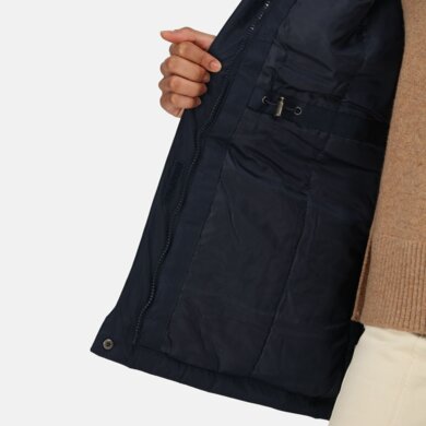 Zateplená bunda DARBY III - dámska - farba - navy