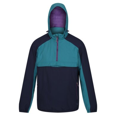 Pánska bunda VINTAGE OVERHEAD ANORAK - navy/spruce