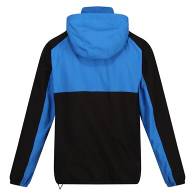 Pánska bunda VINTAGE OVERHEAD ANORAK - black/strongblue