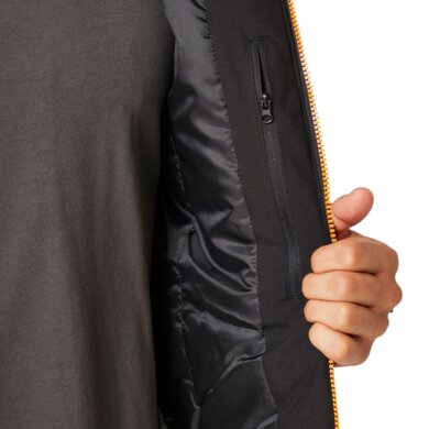 Bunda NAVIGATE - vodeodolná bunda - pánska -  black/orange pop