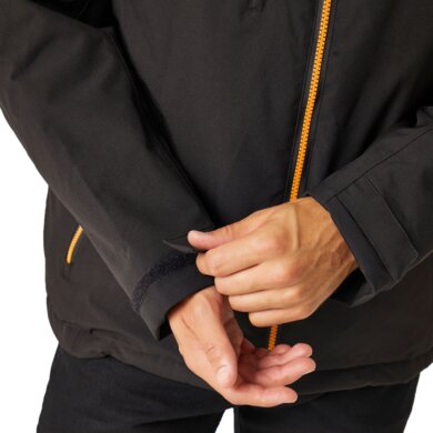 Bunda NAVIGATE - vodeodolná bunda - pánska -  black/orange pop