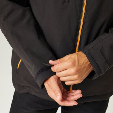 Bunda NAVIGATE - vodeodolná bunda - pánska -  black/orange pop