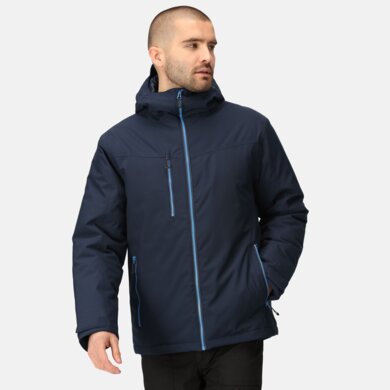 Bunda NAVIGATE - vodeodolná bunda - pánska - navy/francúzka modrá