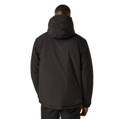 Bunda NAVIGATE - vodeodolná bunda - pánska -  black/lime green