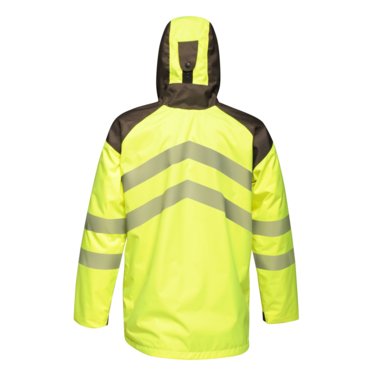 Reflexná bunda TACTICAL HI-VIS JACKET - farba: yellow/grey