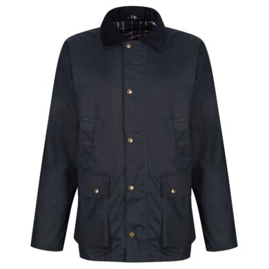 Pánska bunda BANBURY WAX JACKET - navy