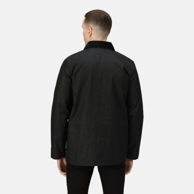 Pánska bunda BANBURY WAX JACKET - black
