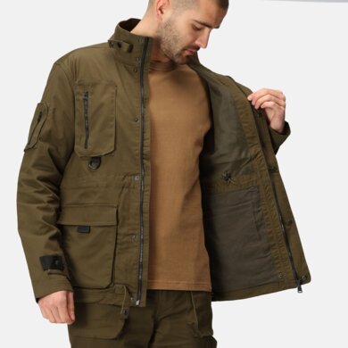 Pánska bunda PRO UTILITY JACKET - khaki