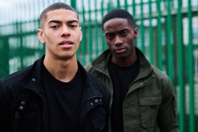 Pánska bunda PRO UTILITY JACKET - black