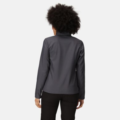 Dámska softshellová bunda ABLAZE -  tm.sivá+čierna