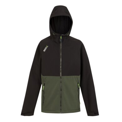 Pánska bunda TACTICAL SURRENDER SOFTSHELL - dark khaki/black