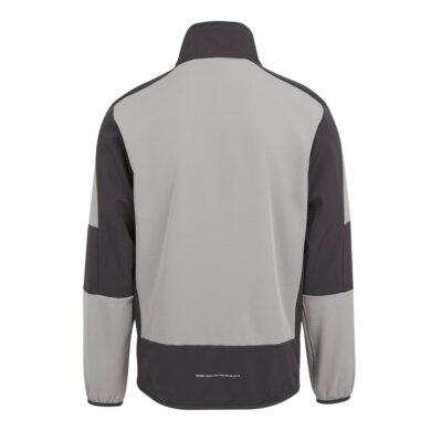 E-VOLVE 2-vrstvová softshellová bunda - sv.sivá+tm.sivá