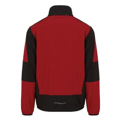 E-VOLVE 2-vrstvová softshellová bunda - červená+čierna
