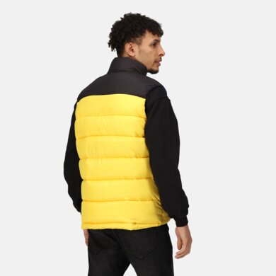 Pánska vesta VINTAGE PUFFER -  solar/black