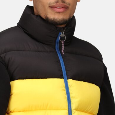 Pánska vesta VINTAGE PUFFER -  solar/black