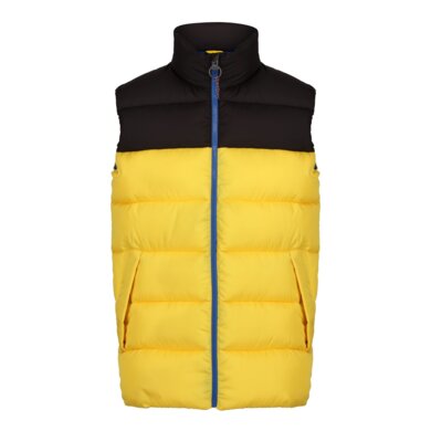 Pánska vesta VINTAGE PUFFER -  solar/black