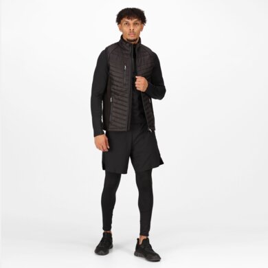 Pánska vesta NAVIGATE HYBRID - black/seal