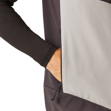 Softshellová vesta E-Volve - sv.sivá+tm.sivá