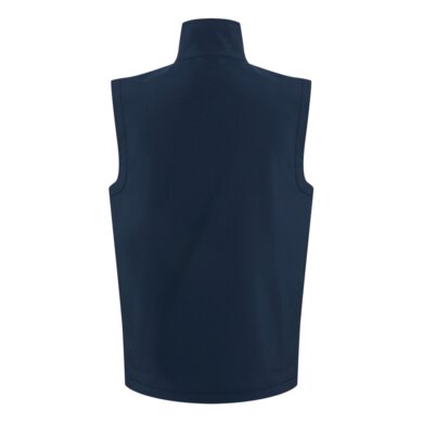 Pánska softshellová vesta NAVIGATE (2-vrstvová) - navy+sivá