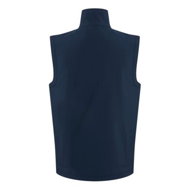 Pánska softshellová vesta NAVIGATE (2-vrstvová) - navy+francúzska modrá