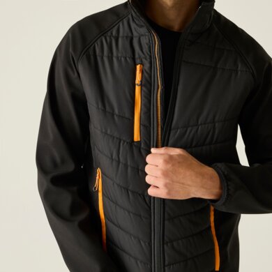 Pánska bunda -  PRO UNIVERSAL JACKET - čierno - oranžová