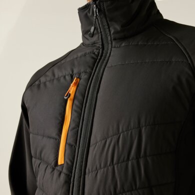 Pánska bunda -  PRO UNIVERSAL JACKET - čierno - oranžová