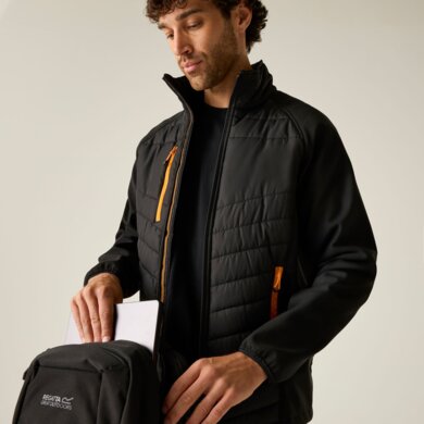 Pánska bunda -  PRO UNIVERSAL JACKET - čierno - oranžová