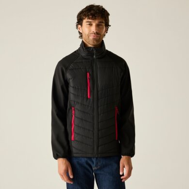 Pánska bunda -  PRO UNIVERSAL JACKET - čierno - červená