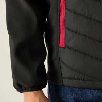 Pánska bunda -  PRO UNIVERSAL JACKET - čierno - červená