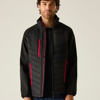 Pánska bunda -  PRO UNIVERSAL JACKET - čierno - červená