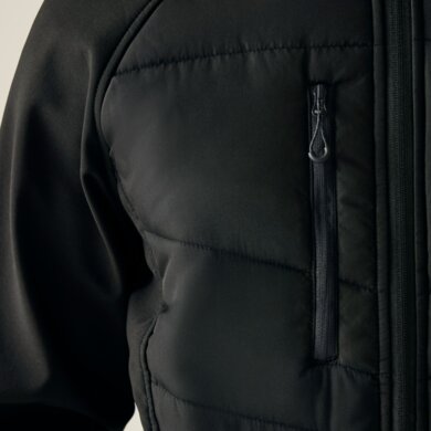 Pánska bunda -  PRO UNIVERSAL JACKET - čierno - sivá