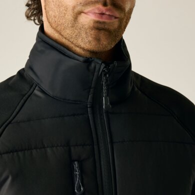 Pánska bunda -  PRO UNIVERSAL JACKET - čierno - sivá