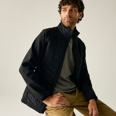 Pánska bunda -  PRO UNIVERSAL JACKET - čierno - sivá