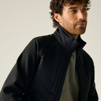 Pánska bunda -  PRO UNIVERSAL JACKET - čierno - sivá