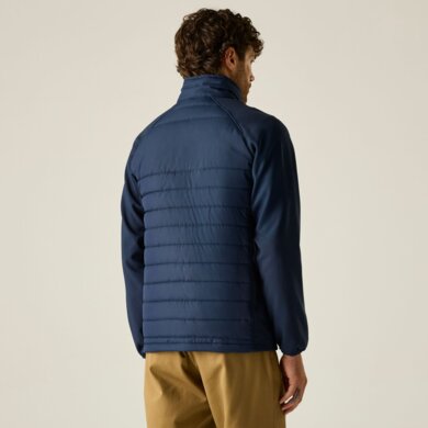 Pánska bunda -  PRO UNIVERSAL JACKET - tmavomodro - sivá