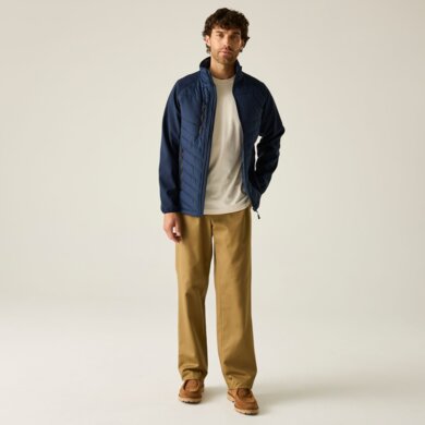 Pánska bunda -  PRO UNIVERSAL JACKET - tmavomodro - sivá