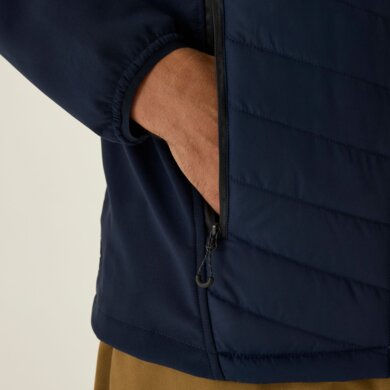 Pánska bunda -  PRO UNIVERSAL JACKET - tmavomodro - sivá