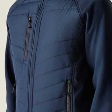 Pánska bunda -  PRO UNIVERSAL JACKET - tmavomodro - sivá