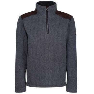 Mikina HOLBECK HALF ZIP FLEECE - navy
