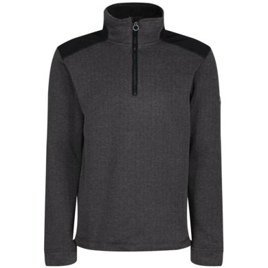 Mikina HOLBECK HALF ZIP FLEECE - čierna