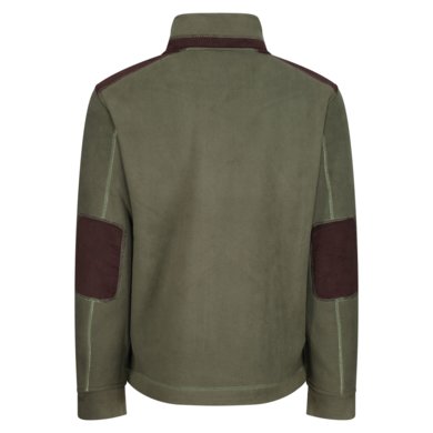 Mikina FAVERSHAM FULL ZIP FLEECE - tmavá khaki