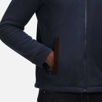 Mikina FAVERSHAM FULL ZIP FLEECE - navy