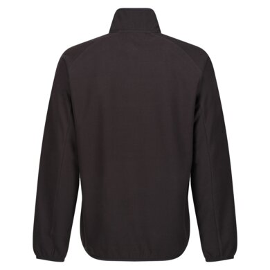 Mikina fleecová NAVIGATE so štvrtinovým zipsom - black/new royal