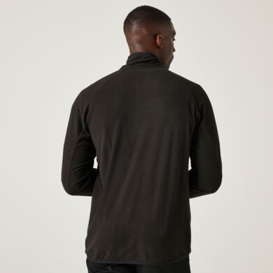 Mikina fleecová NAVIGATE so štvrtinovým zipsom - navy/french blue