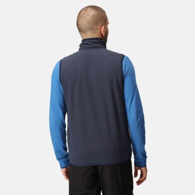 Pánska fleecová vesta NAVIGATE - čierna+modrá