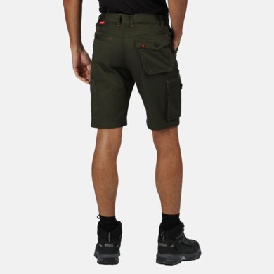 Pracovné kraťasy HEROIC CARGO - dark khaki