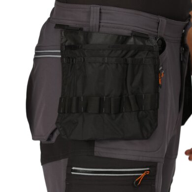 Pracovné kraťasy INFILTRATE STRETCH SHORT WITH DETACHABLE HOLSTERS - black