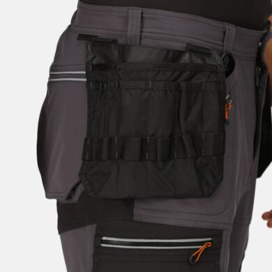 Pracovné kraťasy INFILTRATE STRETCH SHORT WITH DETACHABLE HOLSTERS - black